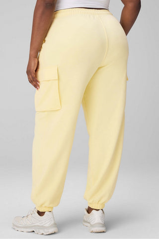 year round terry cargo jogger