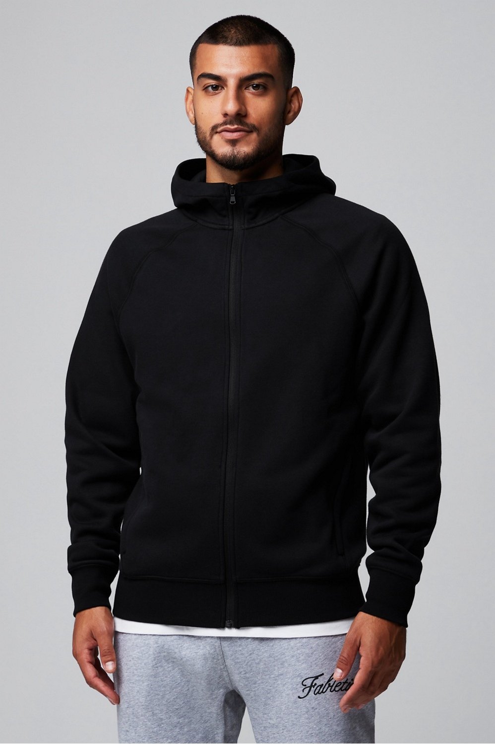 the go-to full zip hoodie