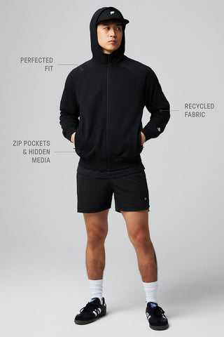 the year round terry full zip hoodie