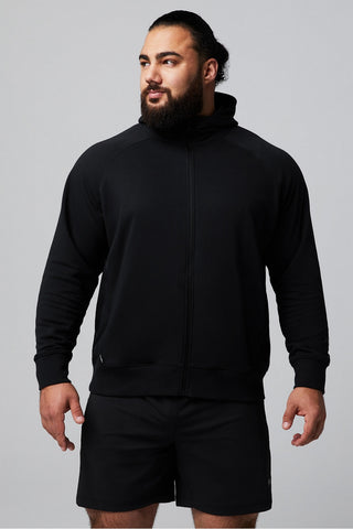 the year round terry full zip hoodie