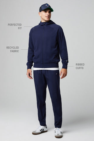 the year round terry full zip hoodie