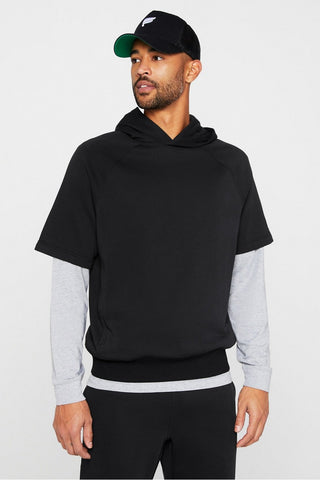 the year round terry short sleeve hoodie