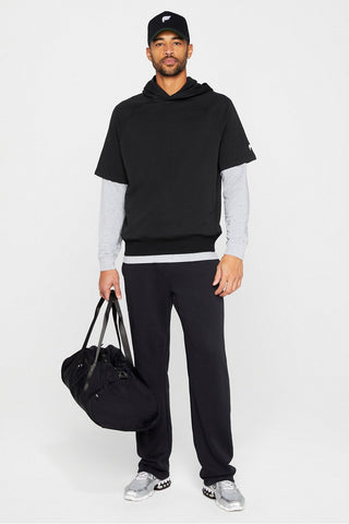 the year round terry short sleeve hoodie