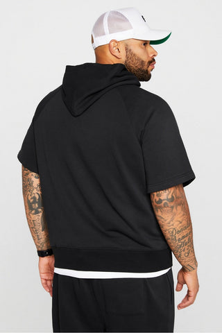 the year round terry short sleeve hoodie