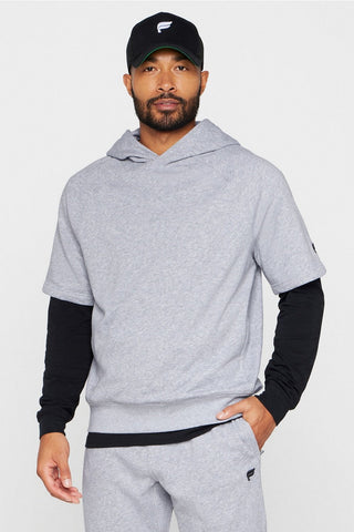 the year round terry short sleeve hoodie