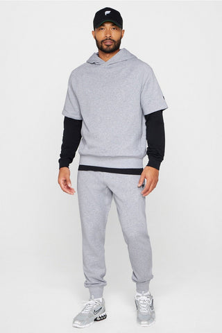 the year round terry short sleeve hoodie