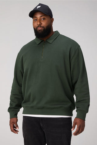 the go-to quarter zip polo