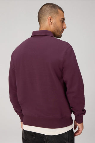 the go-to quarter zip polo