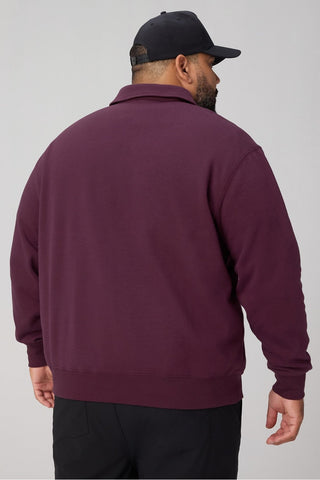 the go-to quarter zip polo