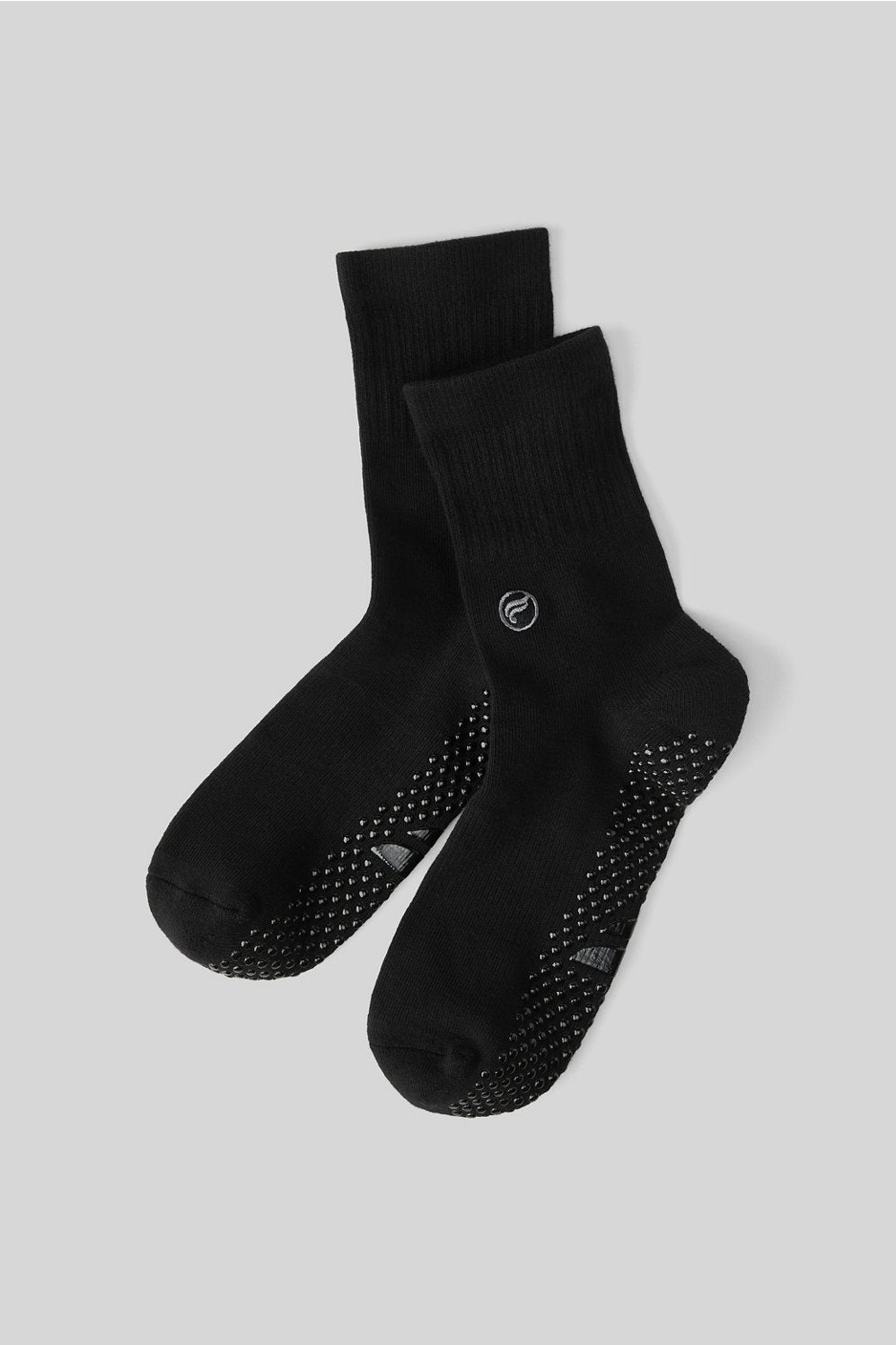 the powerhouse quarter crew grip sock