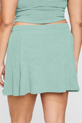 breezy knit flouncy skort