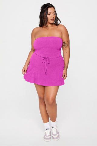 breezy knit flouncy skort