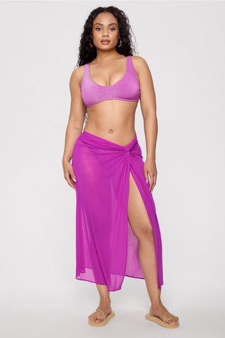 sheer mesh sarong