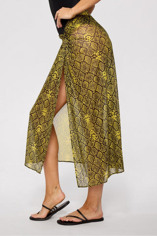 sheer mesh sarong