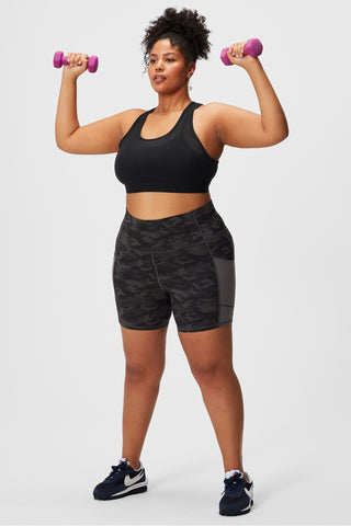 on-the-go powerhold® high-waisted 6'' short