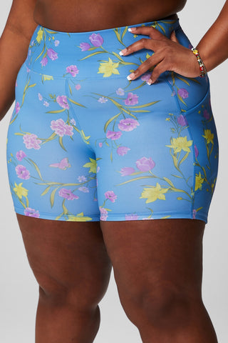 oasis pureluxe high-waisted 6'' short