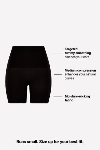 nearly naked shapewear high waist short