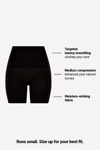 nearly naked shapewear high waist short