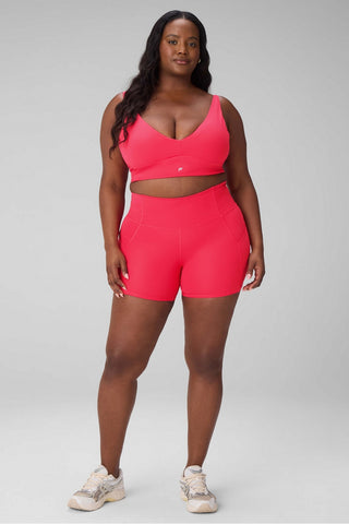 oasis pureluxe high-waisted short 6"