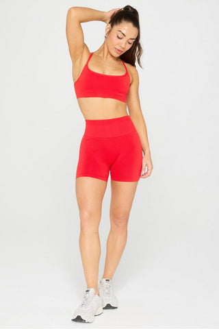 seamless scrunch 4'' short