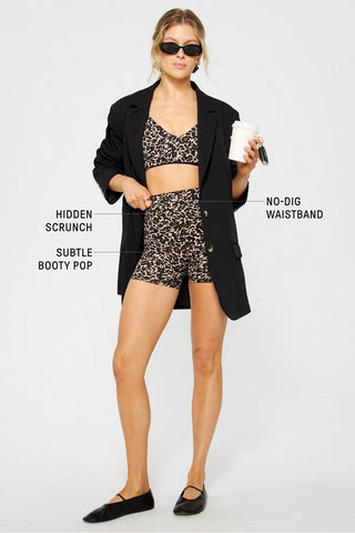 pureluxe high-waisted tlc short 4"