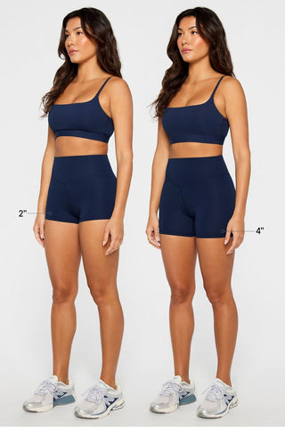 pureluxe high-waisted tlc short 2"