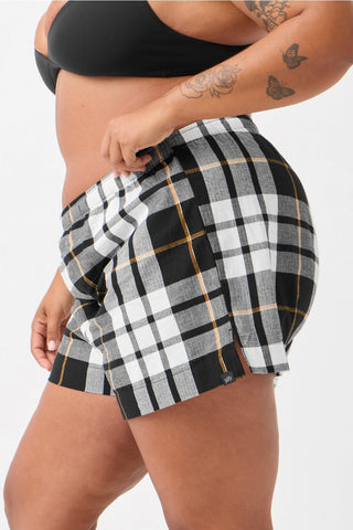 dream flannel boxer short
