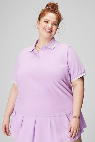 classic pique short-sleeve polo