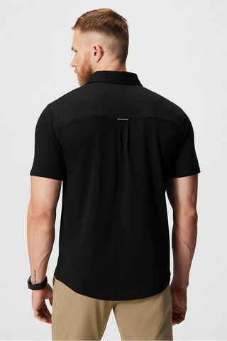 the dash short sleeve button up