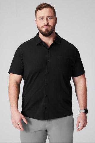 the dash short sleeve button up