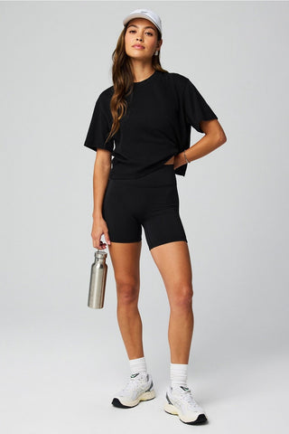 100% cotton boxy tee