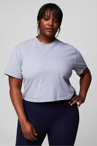 100% cotton boxy tee