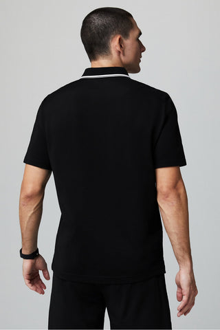 the dash quarter zip polo