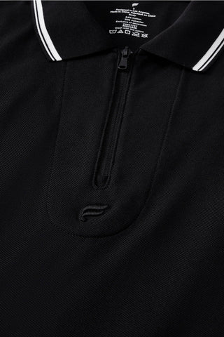 the dash quarter zip polo