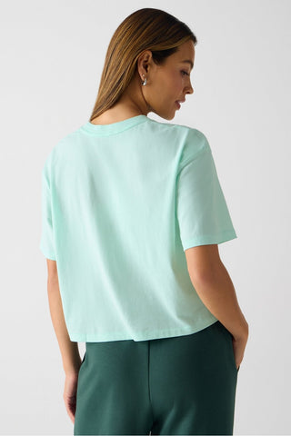 100% cotton boxy tee