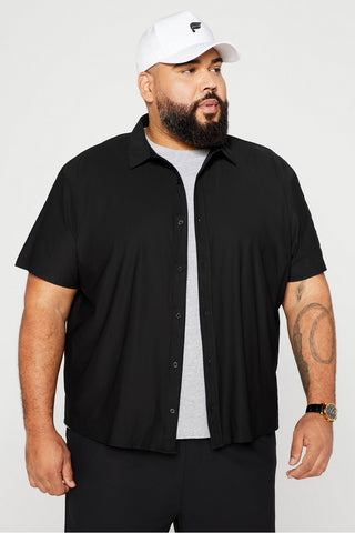the don short sleeve button up