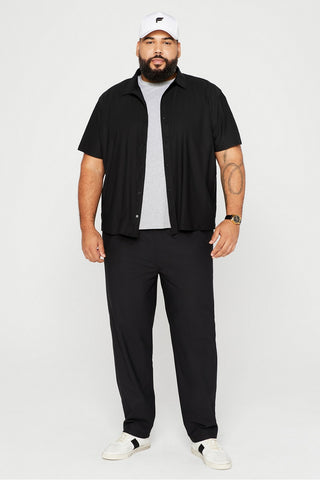 the don short sleeve button up