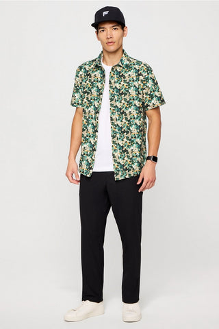 the don short sleeve button up