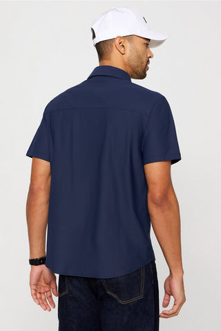 the don short sleeve button up