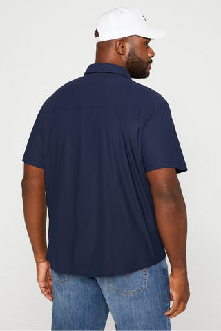 the don short sleeve button up