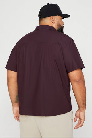 the don short sleeve button up