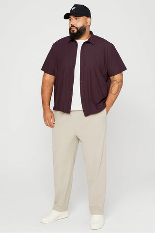 the don short sleeve button up