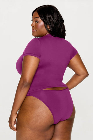 stretchy fit crew tee