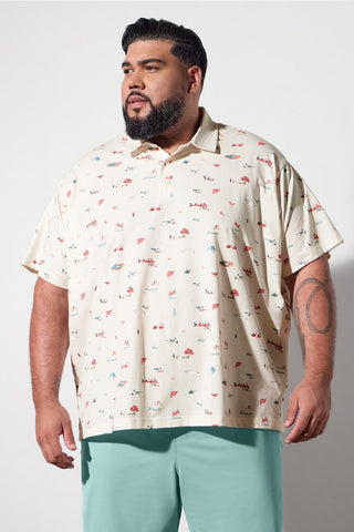 the effortless oversized polo