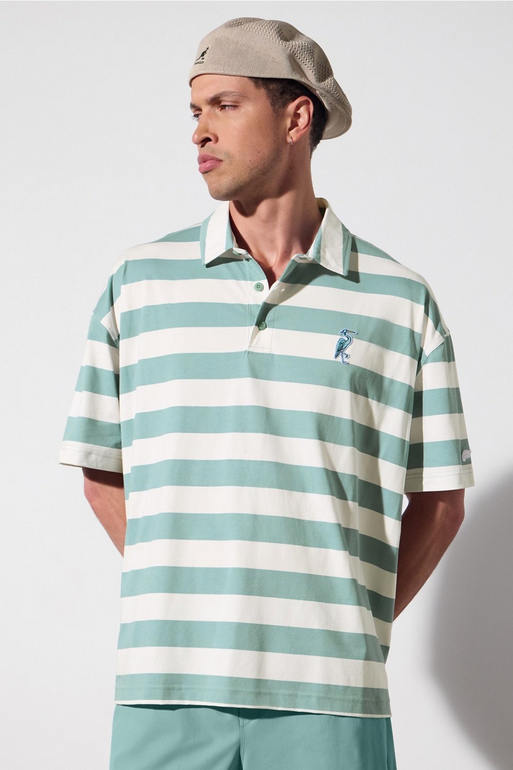 the effortless oversized polo