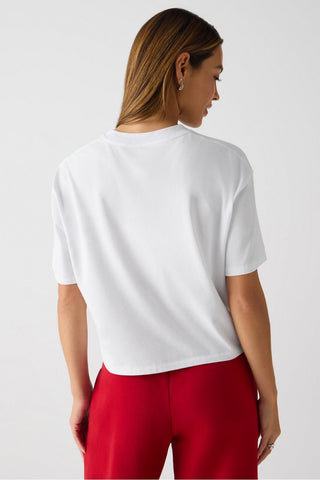 100% cotton boxy tee