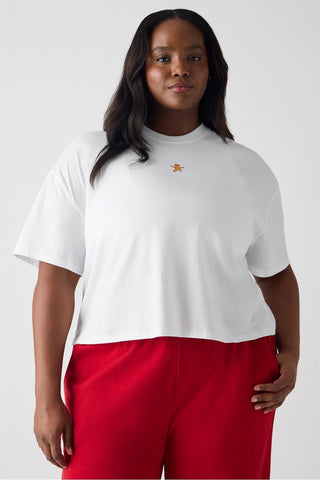 100% cotton boxy tee