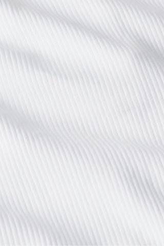 high neck rib built-in bra tank