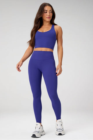 anywhere cropped built-in bra tank