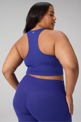 anywhere cropped built-in bra tank